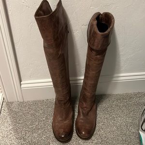 Frye over the knee boots. size 8